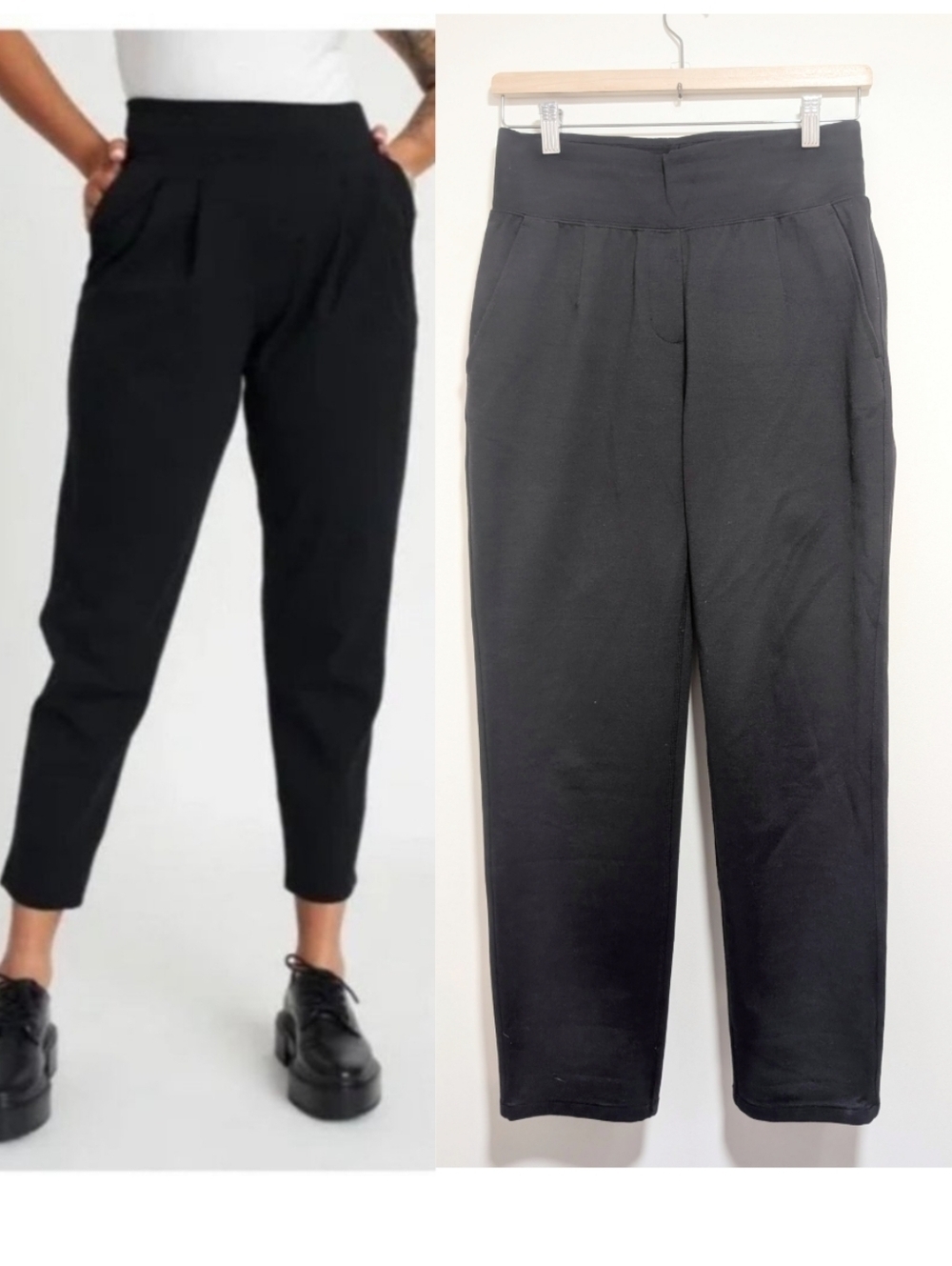 Kit and Ace | Mulberry Pant Technical Cashmere Tapered Black